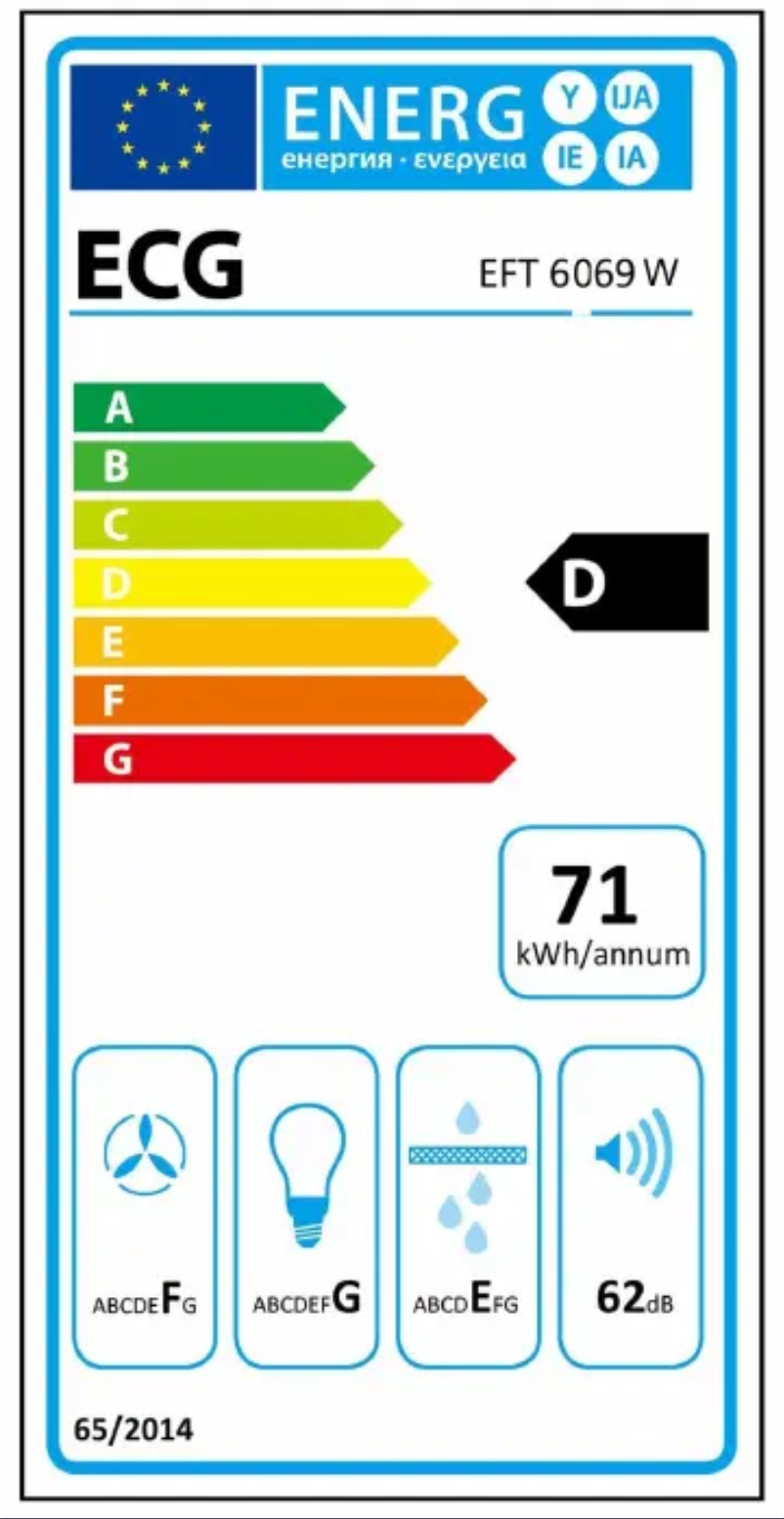 Page n°1 - Manuel utilisateur ECG EFT 6069 W