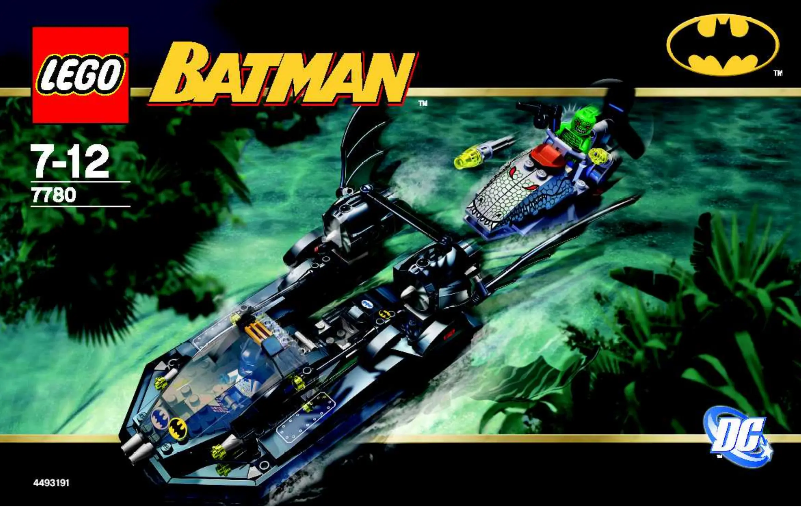 Image de la première page du manuel de l'appareil The Batboat (TM): Hunt for Killer Croc (TM)