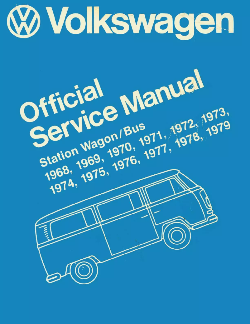Image de la première page du manuel de l'appareil Bus (1972)