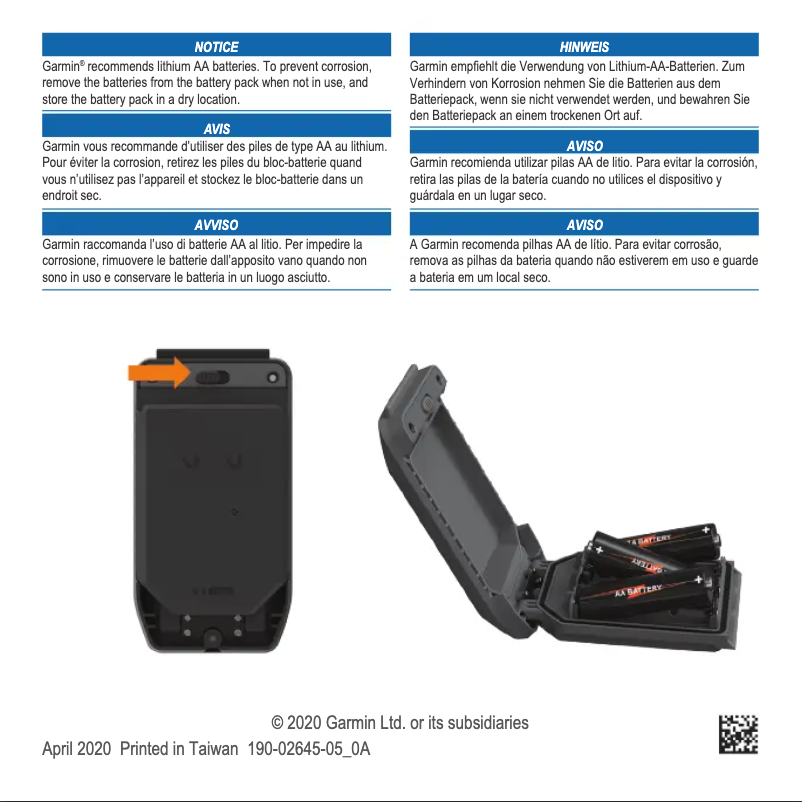 Page 1 de la notice Guide d'installation Garmin Montana 700