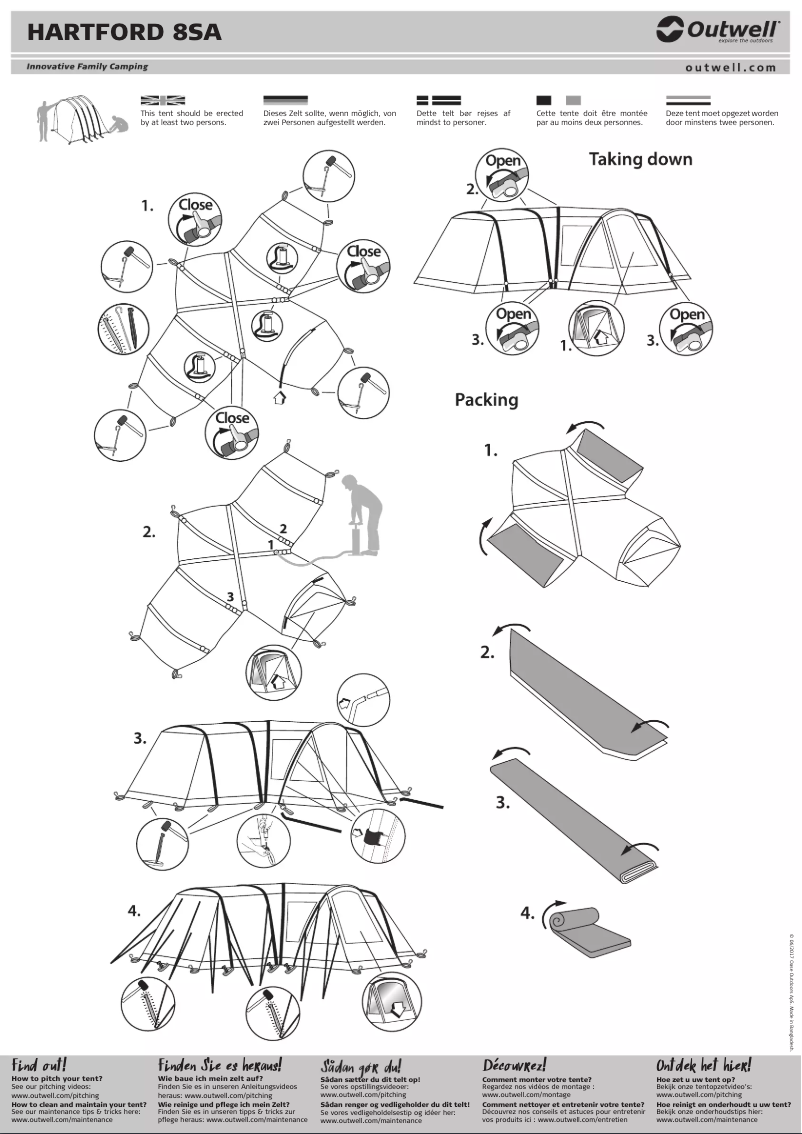 Image de la première page du manuel de l'appareil Hartford 8SA