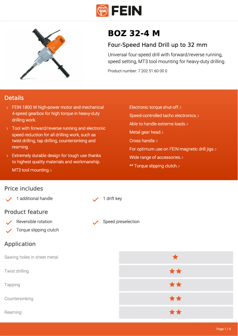 Image de la première page du manuel de l'appareil BOZ 32-4 M