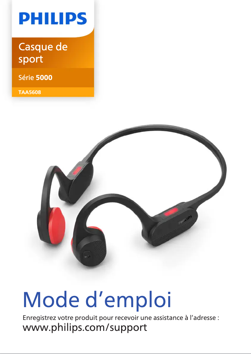 Image de la première page du manuel de l'appareil TAA5608