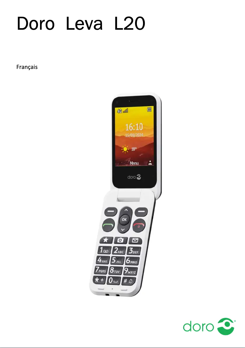 Image de la première page du manuel de l'appareil Leva L21