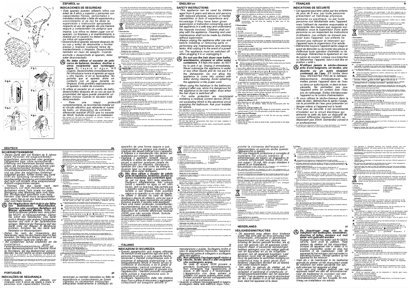 Página 1 del manual Manual de usuario Solac SP7165