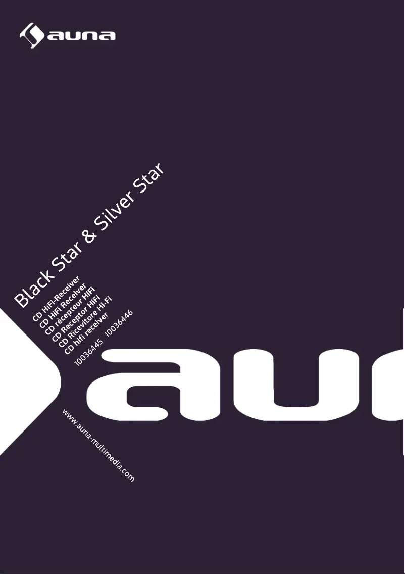 Page 1 de la notice Manuel utilisateur Auna Blackstar Amp