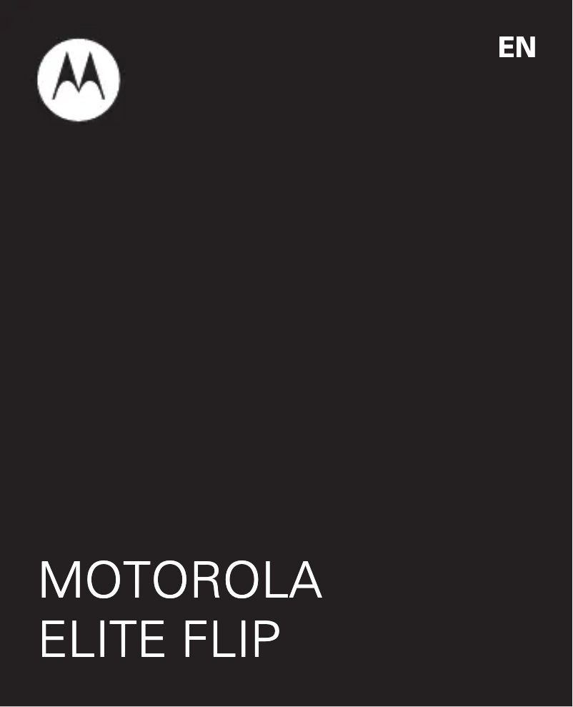 Page n°1 - Manuel utilisateur Motorola H550