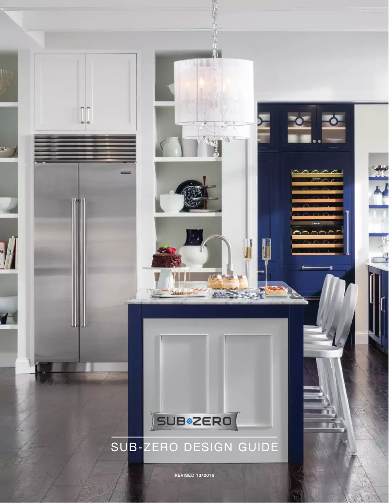 Page 1 de la notice Mode d'emploi Sub-Zero UW24SPHRH