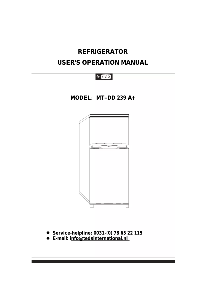 Page n°1 - Manuel utilisateur Whiteline MT-DD 239A