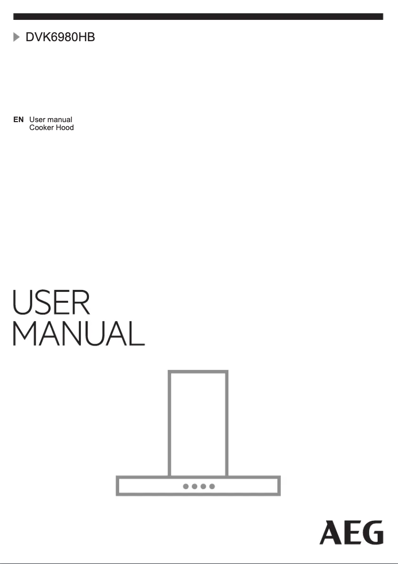 Page 1 de la notice Manuel utilisateur AEG DVK6980HB