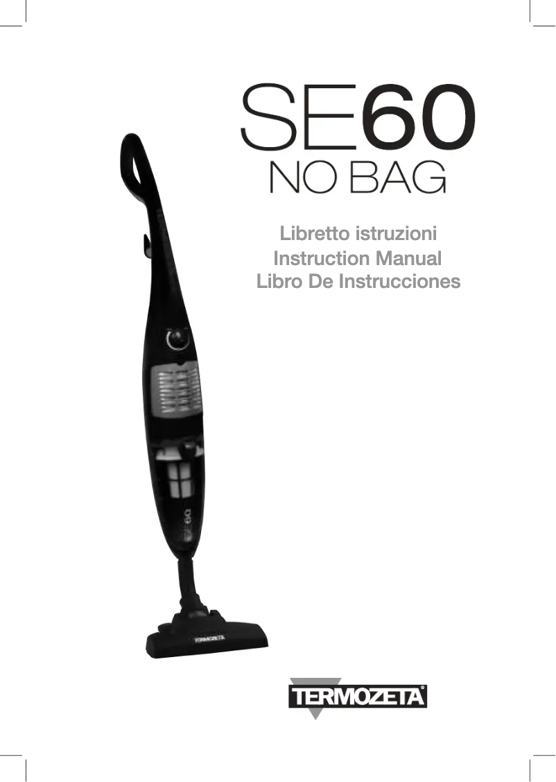 Page 1 de la notice Manuel utilisateur Termozeta SE60