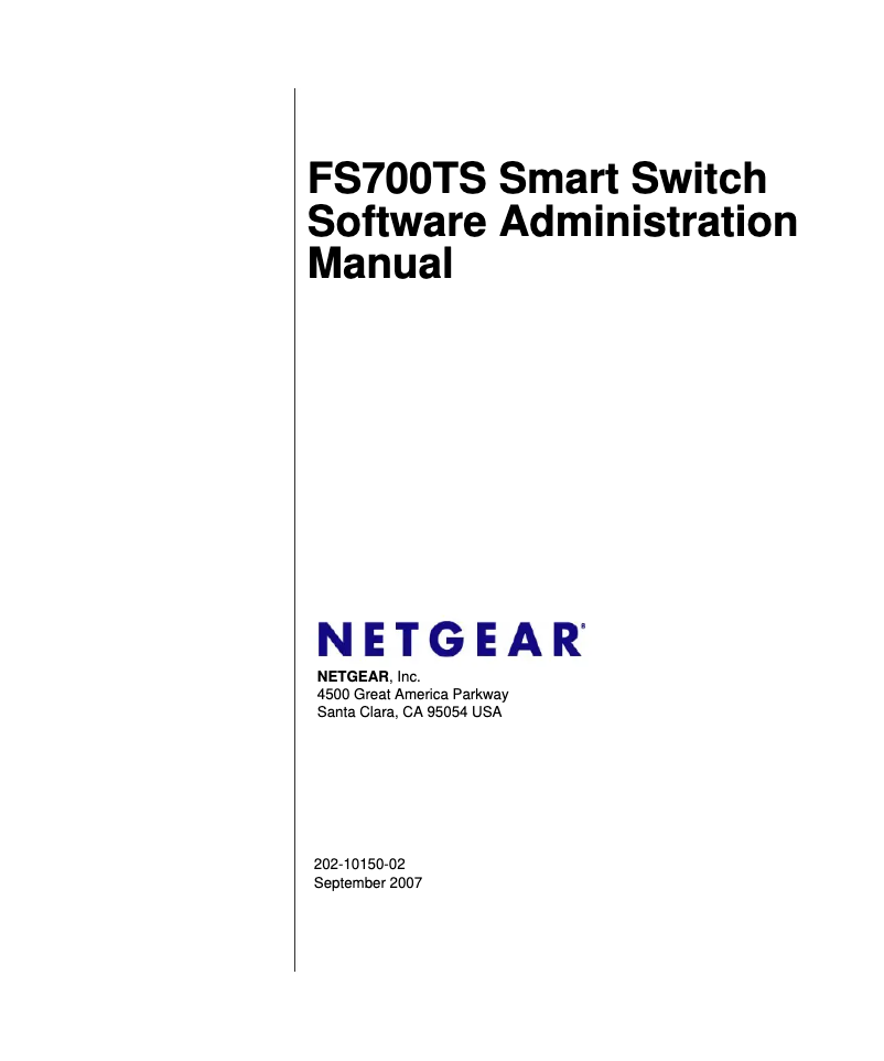 Image de la première page du manuel de l'appareil FS752TS