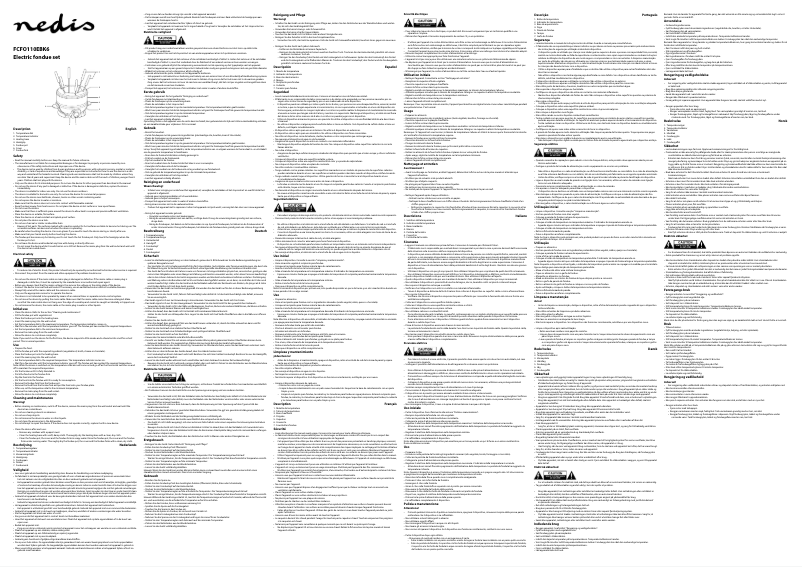 Image de la première page du manuel de l'appareil FCFO110EBK6