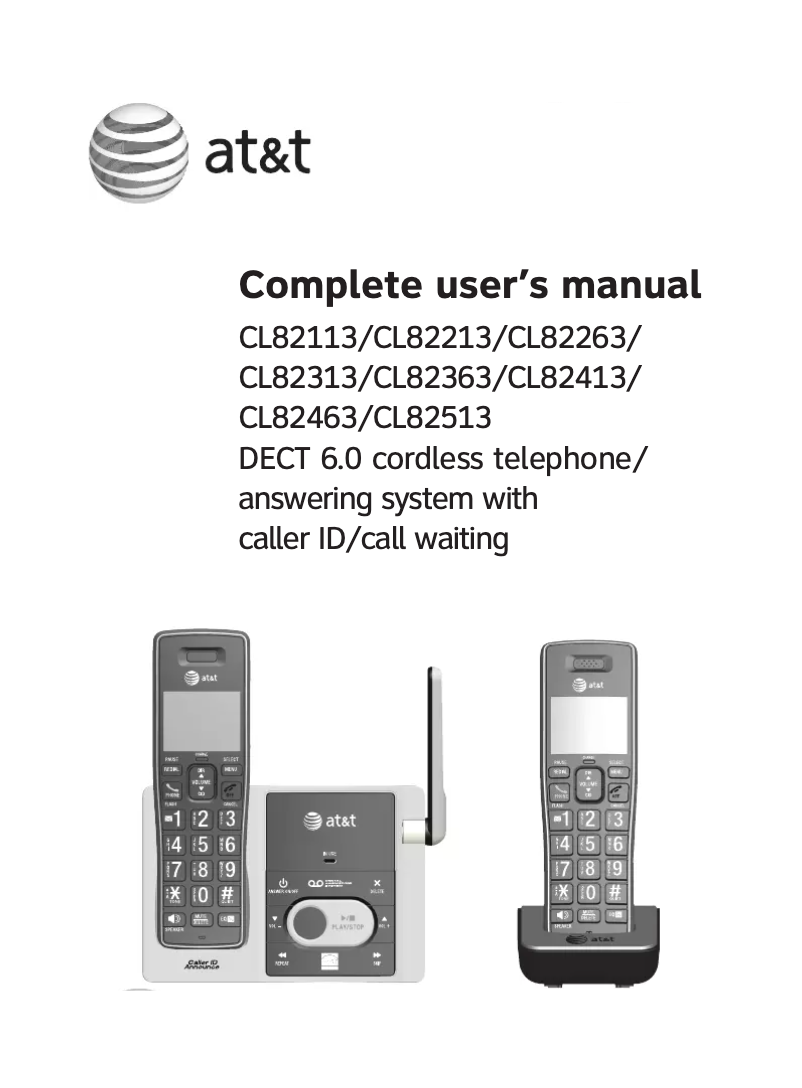 Imagen de la primera página del manual del dispositivo CL82213