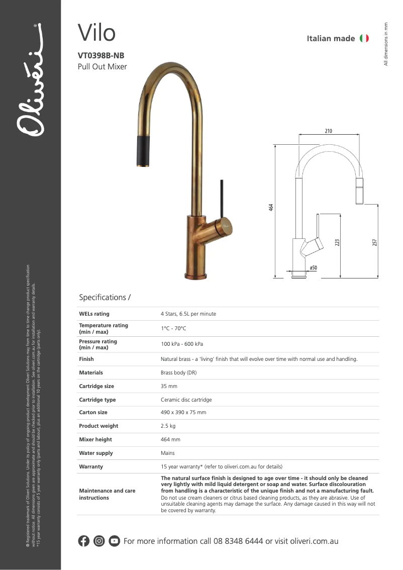 Image de la première page du manuel de l'appareil VT0398