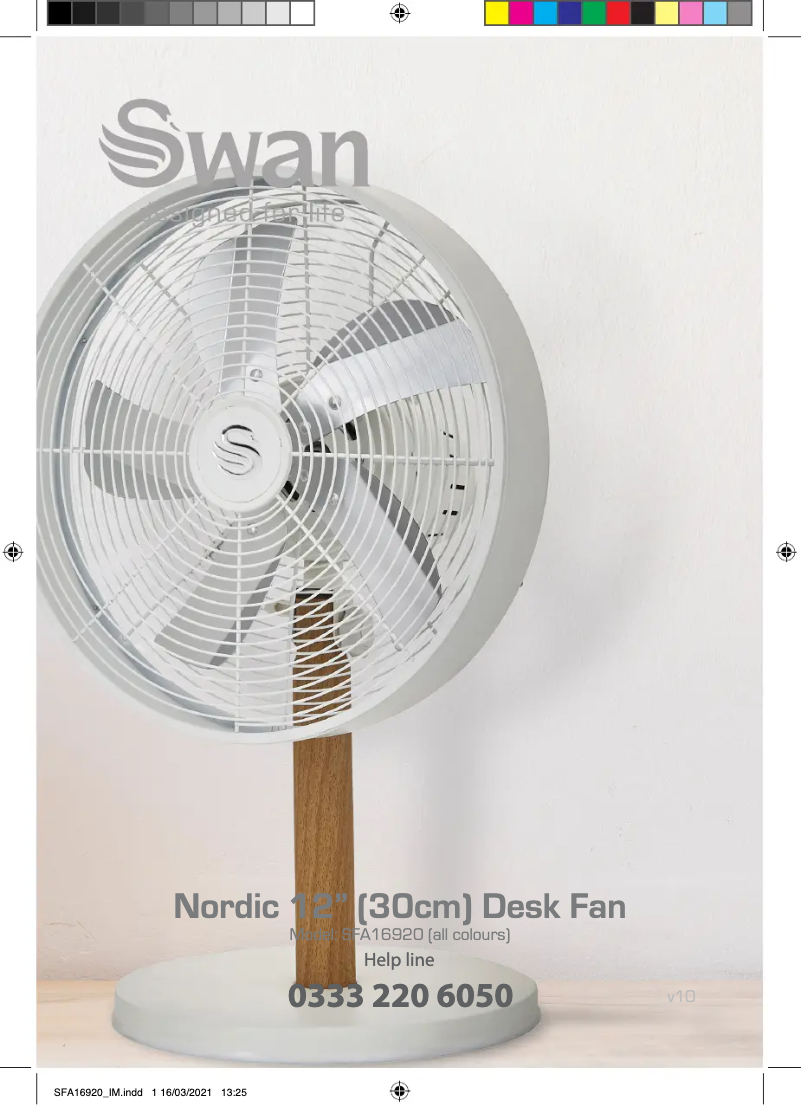 Página 1 del manual Manual de usuario Swan SFA16920