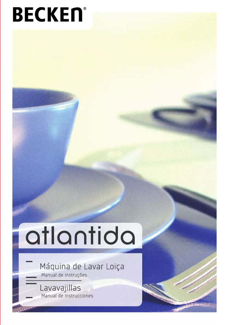 Page n°1 - Manuel utilisateur Becken Atlantida DWM5ST