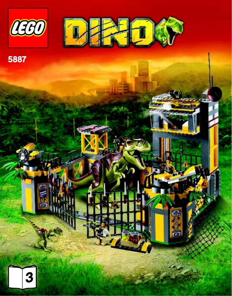Página 1 del manual Manual de usuario Lego Dino 5887