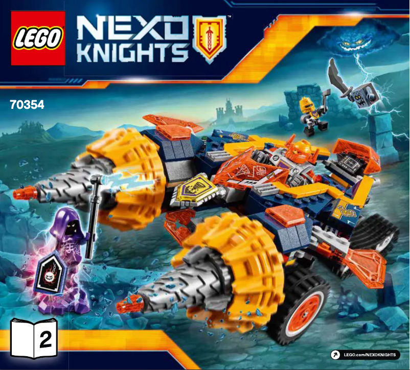 Page n°1 - Manuel utilisateur Lego Nexo Knights 70354