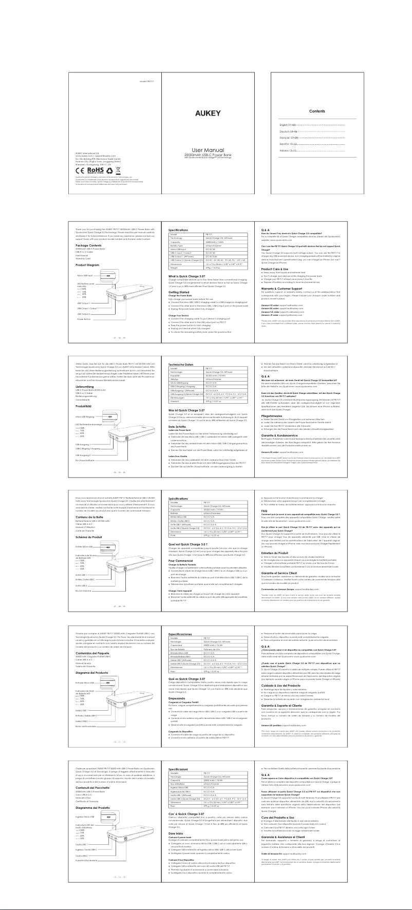 Image de la première page du manuel de l'appareil PB-N53