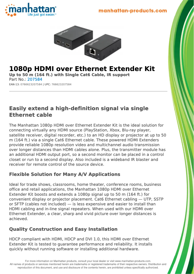 Image de la première page du manuel de l'appareil 207584