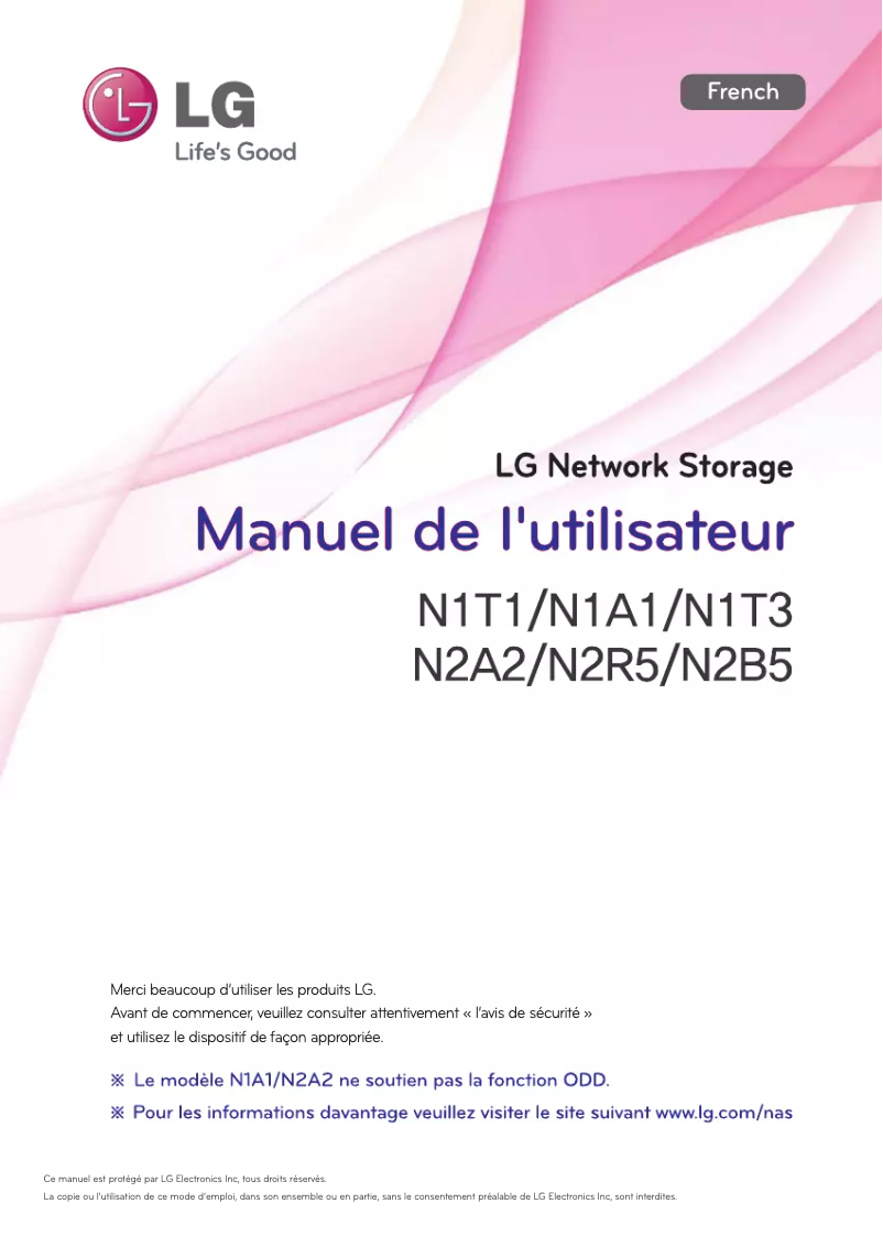 Image de la première page du manuel de l'appareil N1A1DD1
