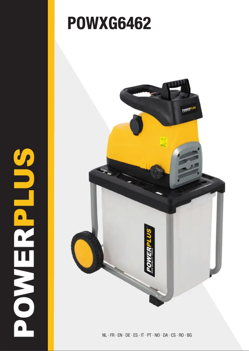 Page 1 de la notice Manuel utilisateur PowerPlus POWXG6462