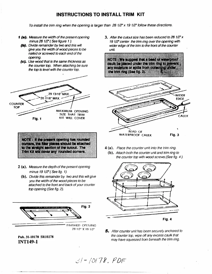 Page 1 de la notice Manuel utilisateur GE JXTR31C
