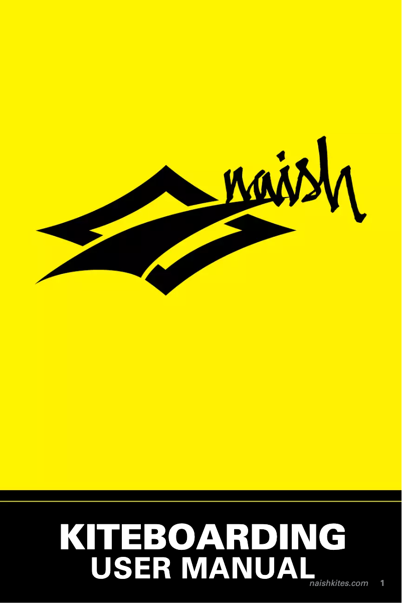 Page n°1 - Manuel utilisateur Naish Fly