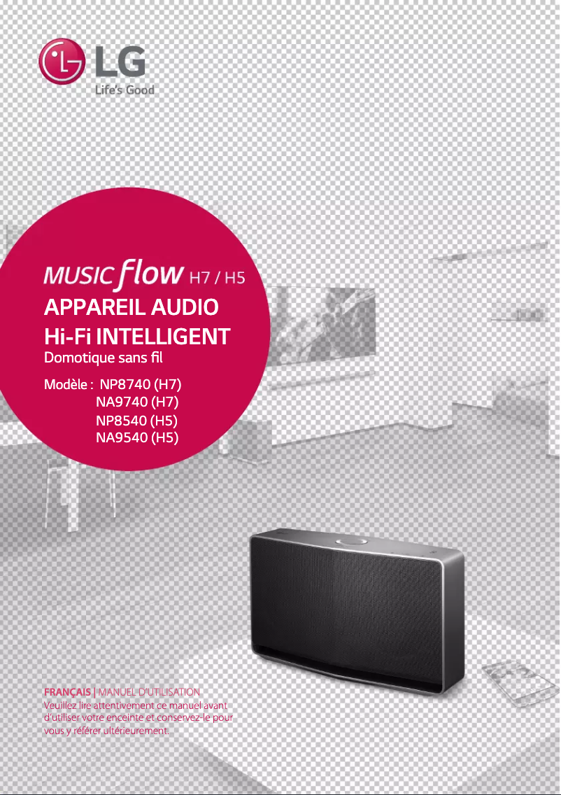 Page n°1 - Manuel utilisateur LG NP8540