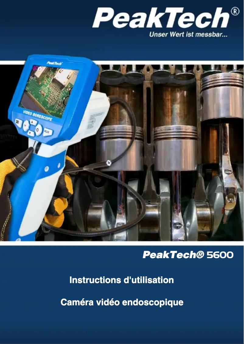 Image de la première page du manuel de l'appareil 5600