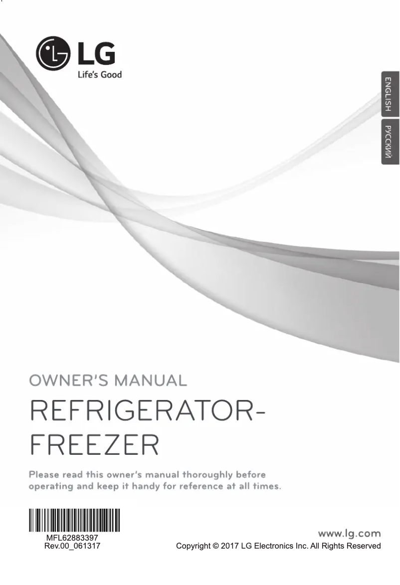 Página 1 del manual Manual de usuario LG GR-B399SQQZ