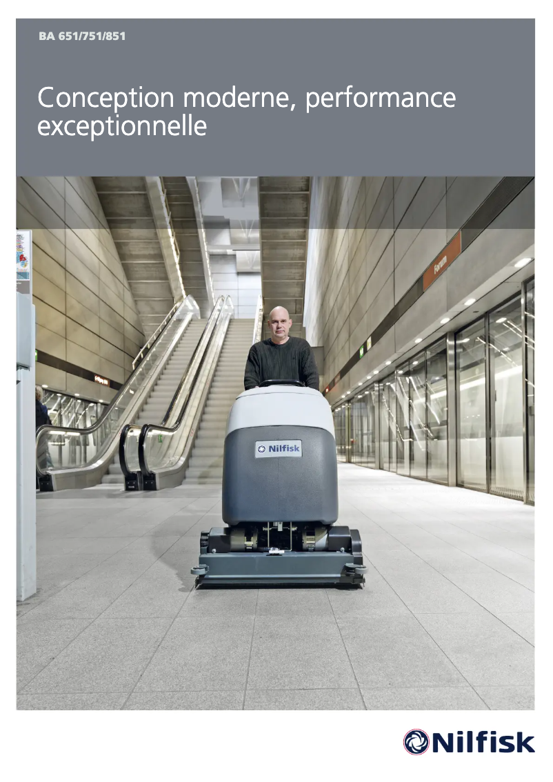 Image de la première page du manuel de l'appareil BA651