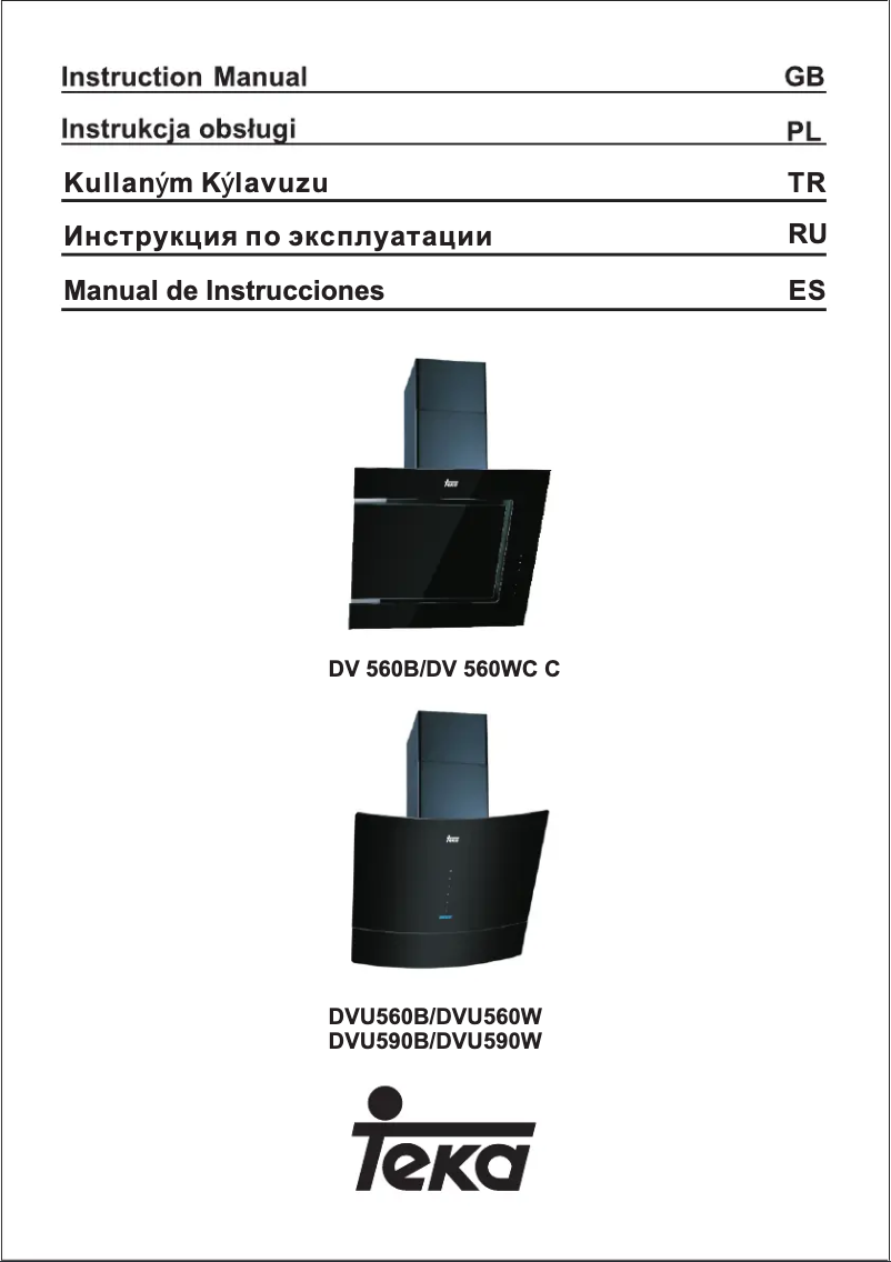 Page 1 de la notice Manuel utilisateur Teka DVU 590