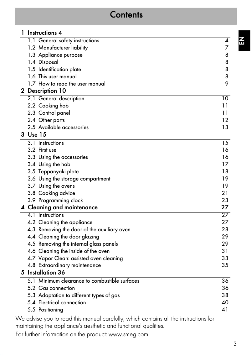 Image de la première page du manuel de l'appareil TRA4110