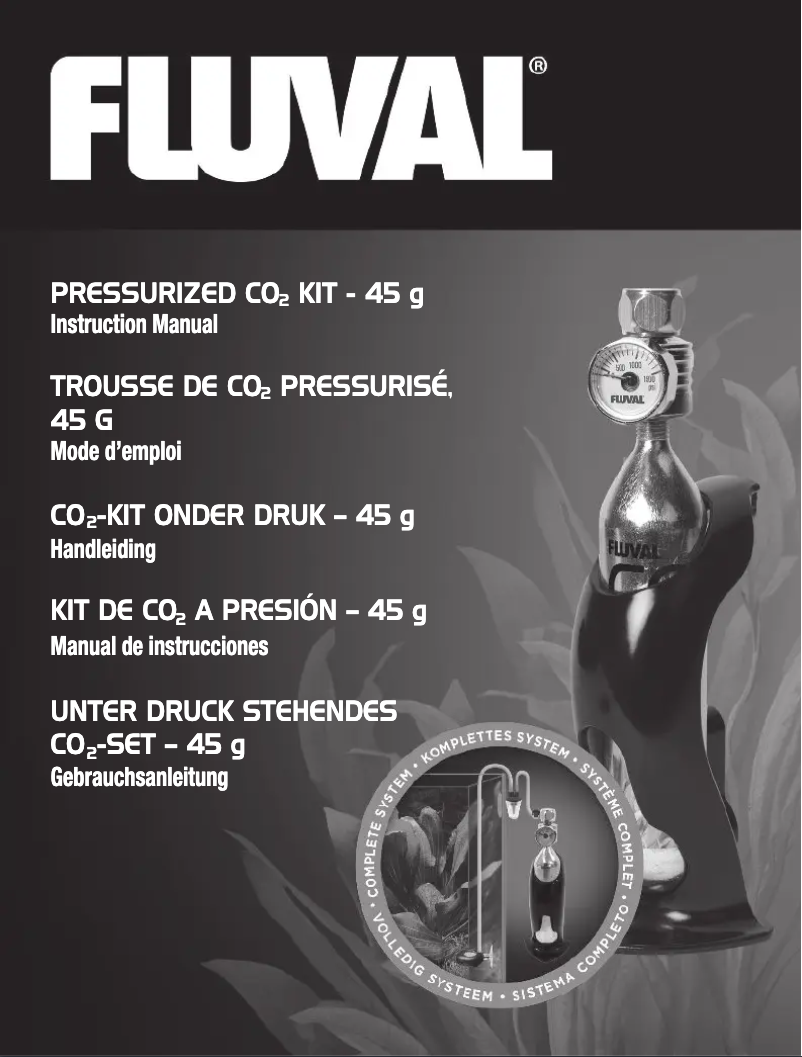 Image de la première page du manuel de l'appareil CO2