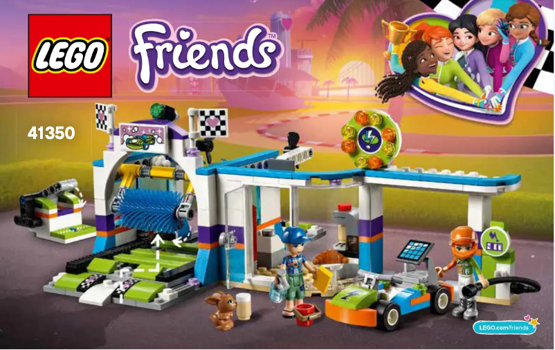 Page 1 de la notice Manuel utilisateur Lego Friends 41350