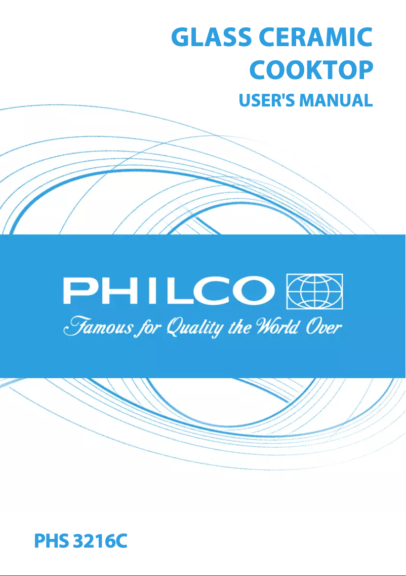 Page 1 de la notice Manuel utilisateur Philco PHS 3216 C