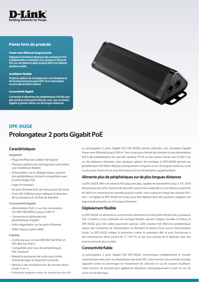 Image de la première page du manuel de l'appareil DPE-302GE