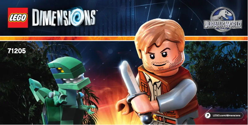 Page 1 de la notice Manuel utilisateur Lego Dimensions 71205
