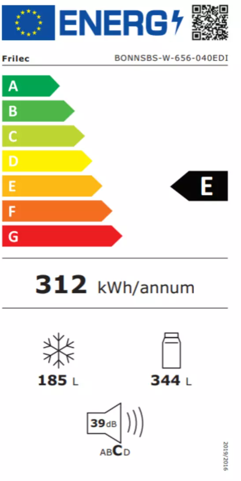 Page 1 of the manual User Manual Frilec BONNSBS-W-656-040EDI