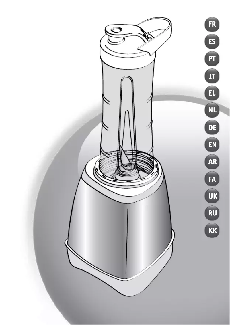 Page 1 de la notice Manuel utilisateur Moulinex On the Go LM1A0D10