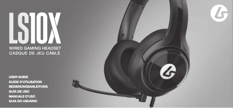 Page 1 of the manual User Manual LucidSound LS10X