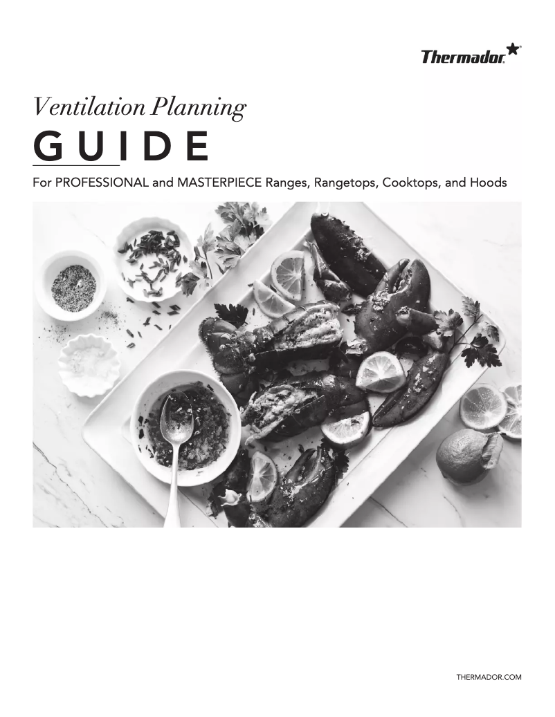 Page n°1 - Mode d'emploi Thermador Pro Harmony PRG366WH