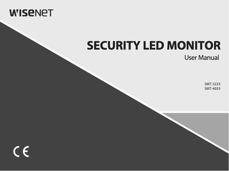 Page n°1 - Manuel utilisateur Hanwha SMT-3233