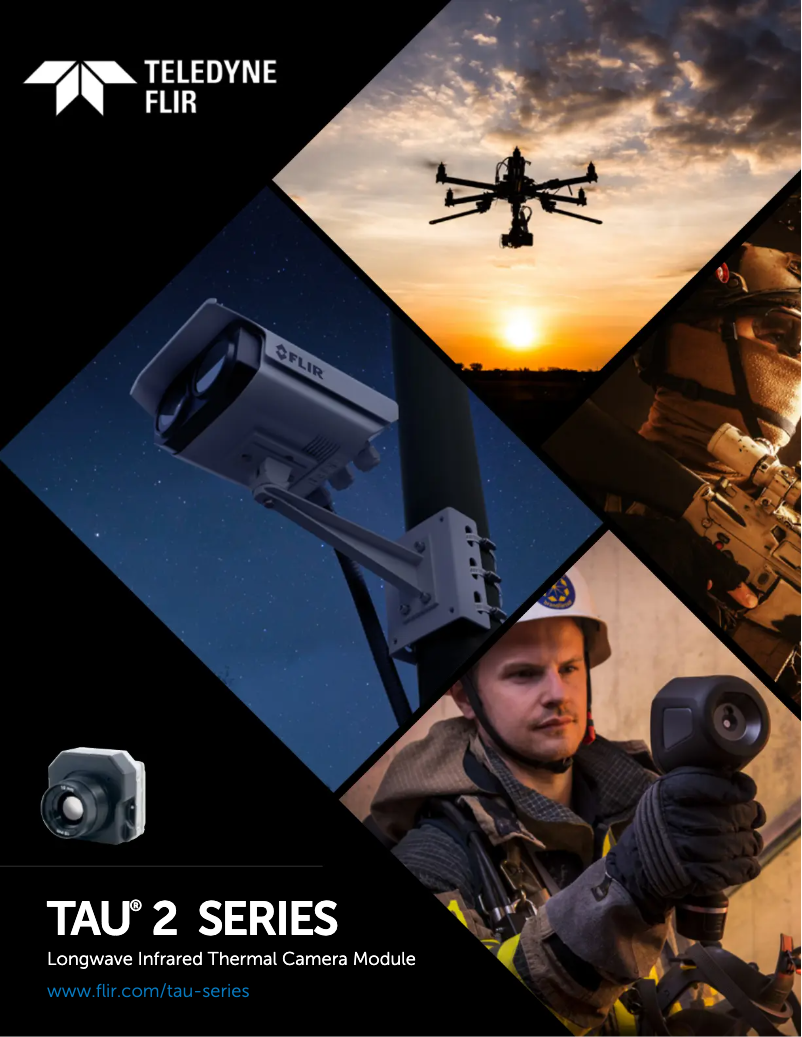 Page 1 de la notice Brochure FLIR Tau 2