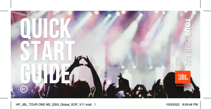Page n°1 - Manuel utilisateur JBL Tour One M2
