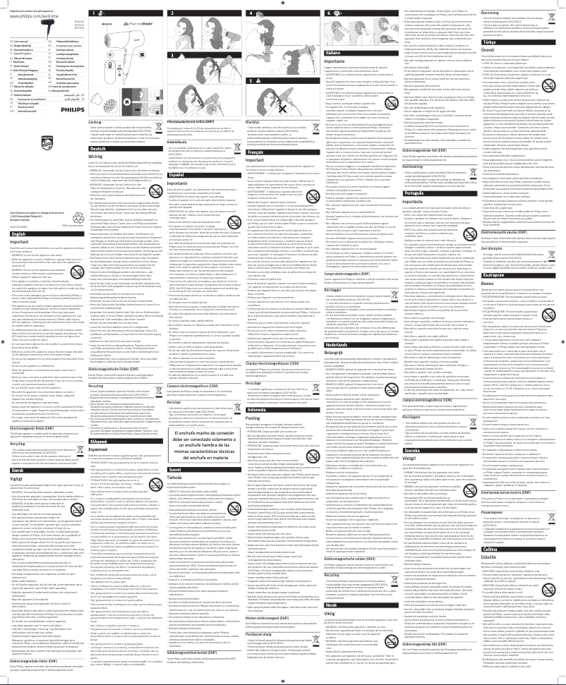 Page 1 de la notice Manuel utilisateur Philips 5000 Series BHD512