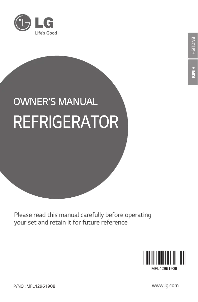 Imagen de la primera página del manual del dispositivo GL-195OMGE4