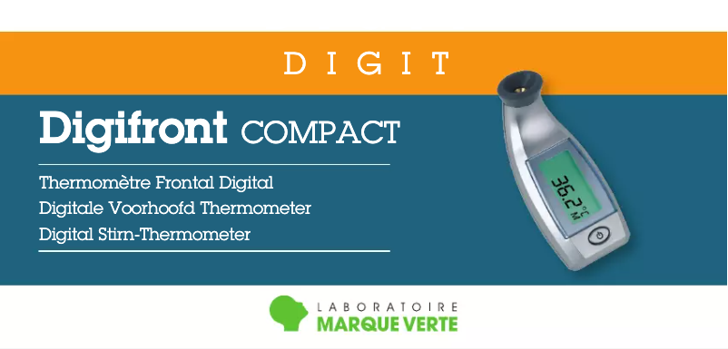 Page n°1 - Manuel utilisateur Marque Verte Digifront Compact